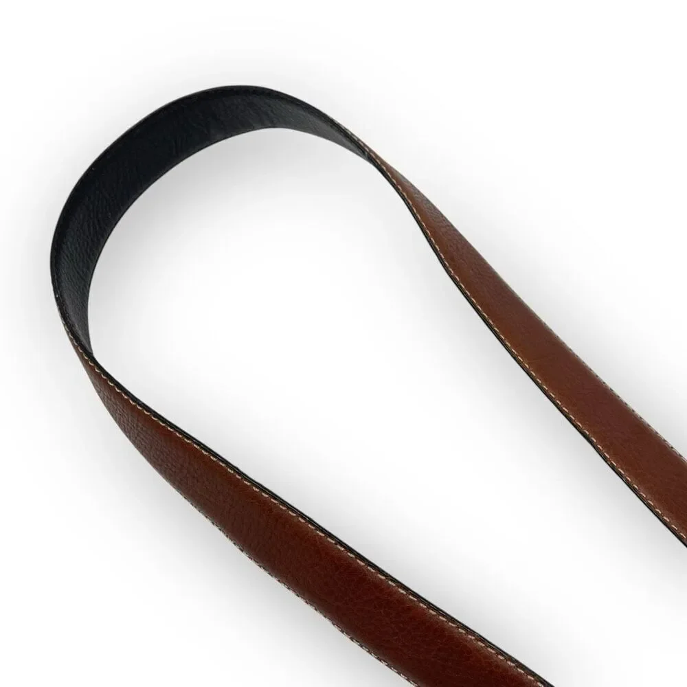 Dockers Black Brown Reversible Leather Belt Men’s Size 40